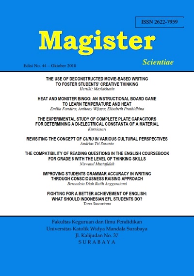 Magister Scientiae Edisi 44 Oktober 2018